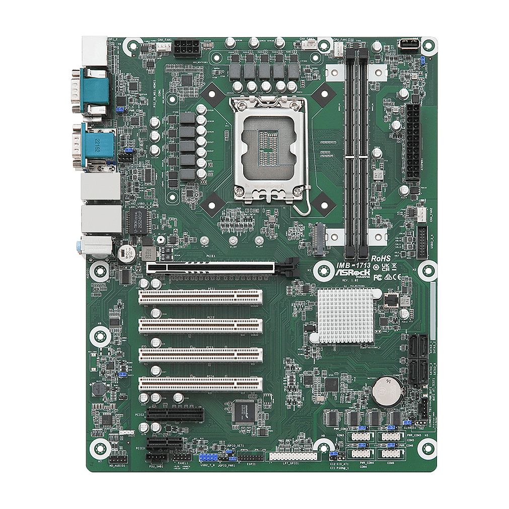 Asrock Industrial Imb Atx Mainboard Mit Intel Raptor Lake